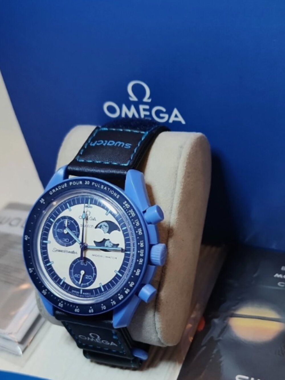 Swatch x Omega MoonSwatch Mission to the Super Blue Moonphase SO33N700